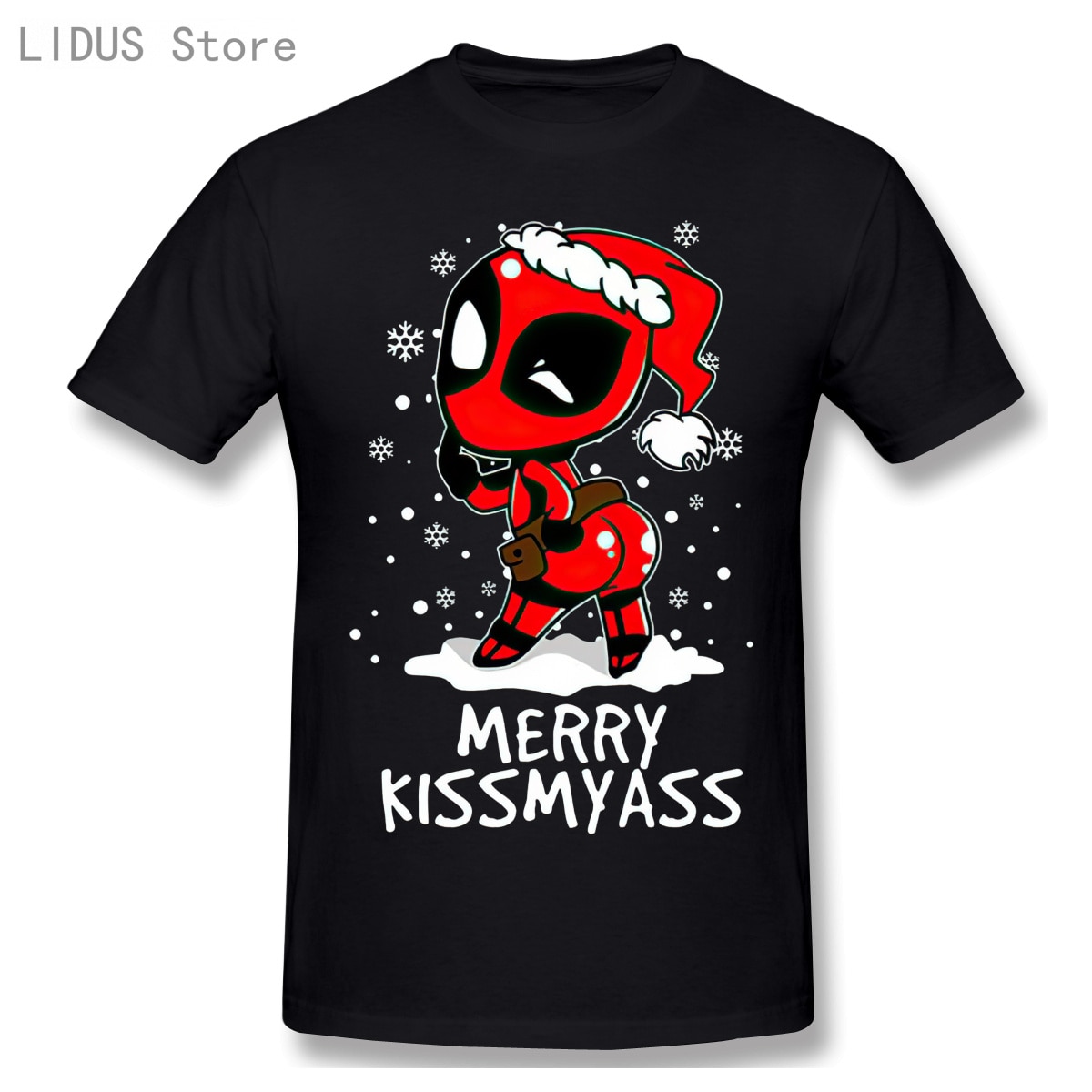 Kiss Love Me ũ Deadpool Streetwear Tshirts..